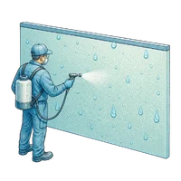 Traitement hydrofuge façade