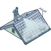 Traitement hydrofuge toiture