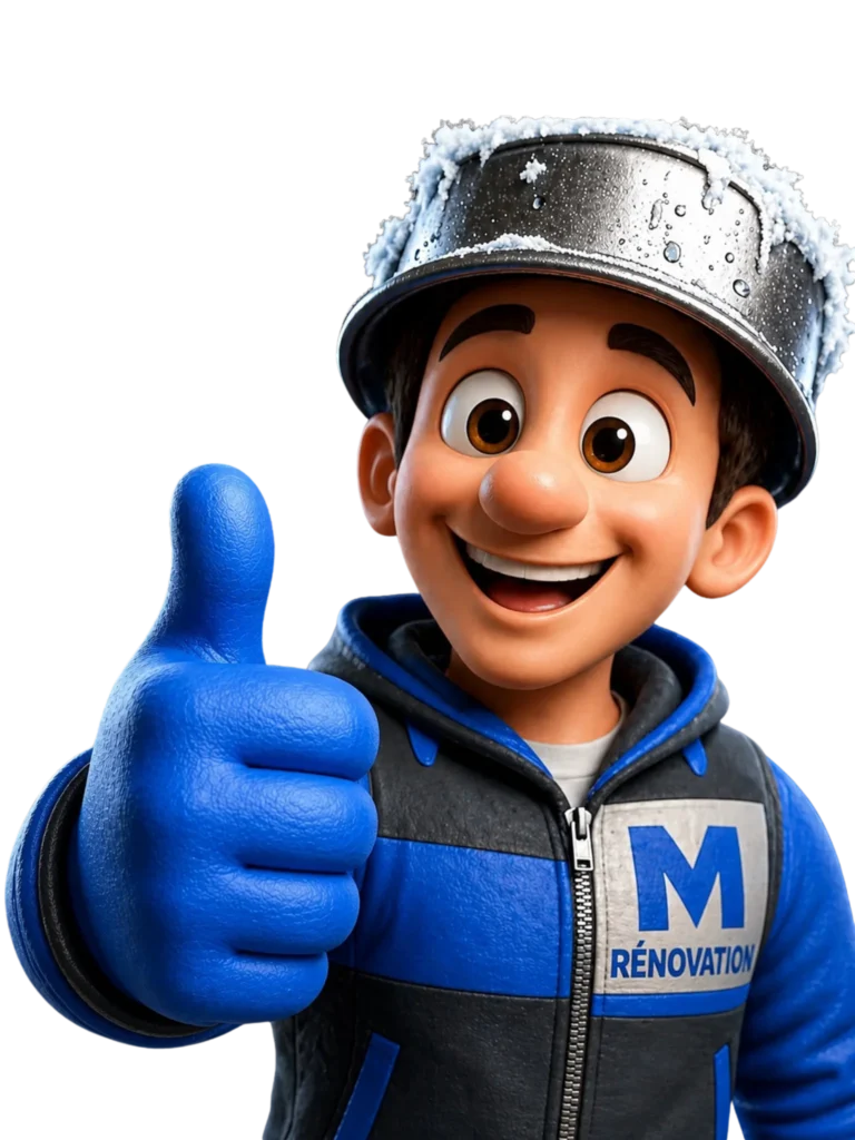 La mascotte de l'entreprise vous donne ses bons conseils pour l'entretien et le nettoyage de votre toiture, façade et terrasse.