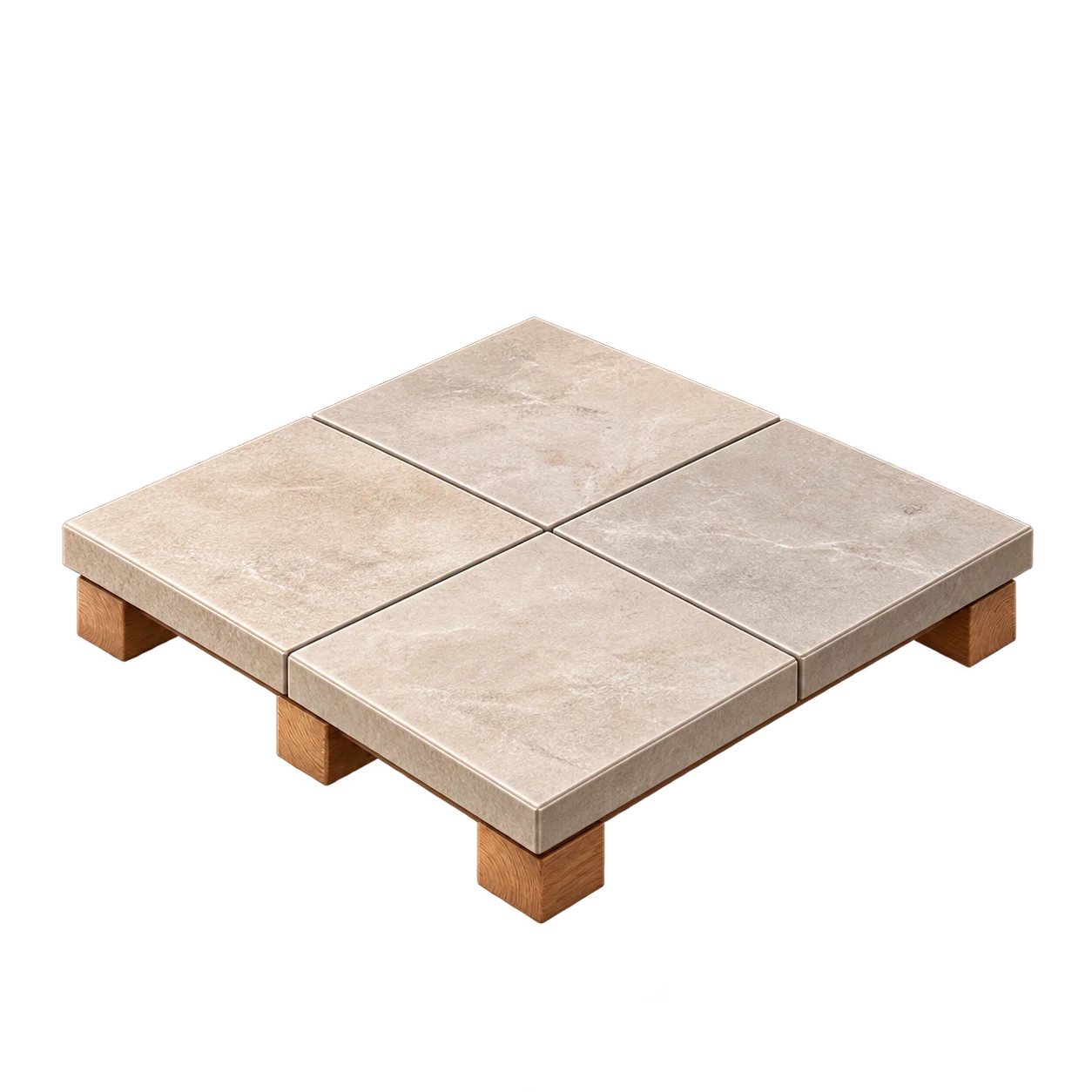 Terrasse en carrelage