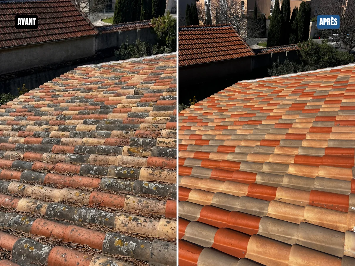 Nettoyage de toiture avec hydrofuge incolore - Peypin
Juin 2026